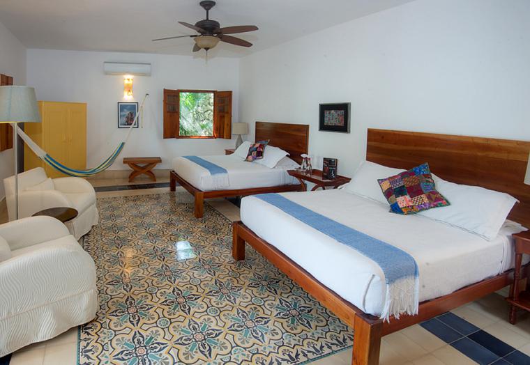 Habitación Clásica con dos camas queen