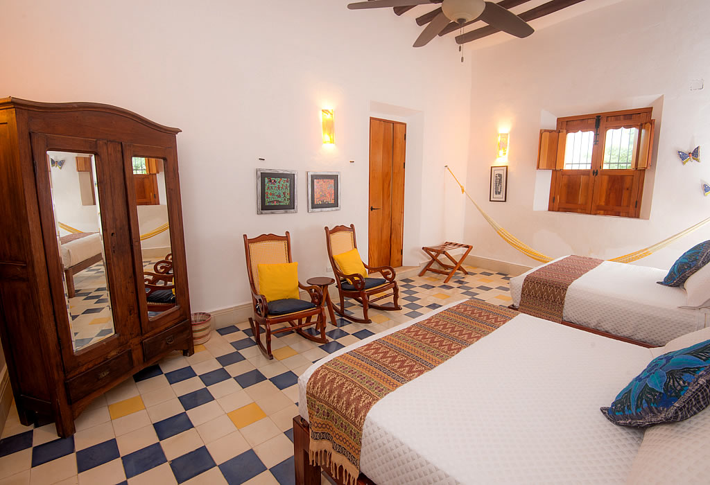 Habitación Clásica interior con 2 camas Queen – Edificio#1