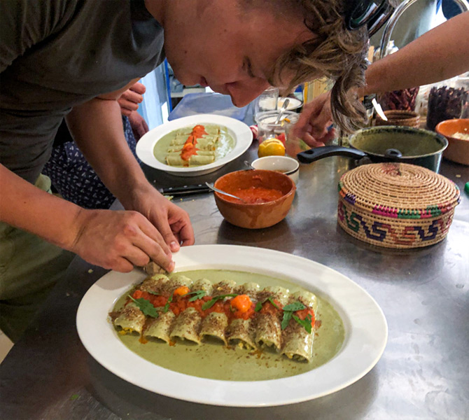 Clase de cocina - Hotel Posada San Juan Valladolid