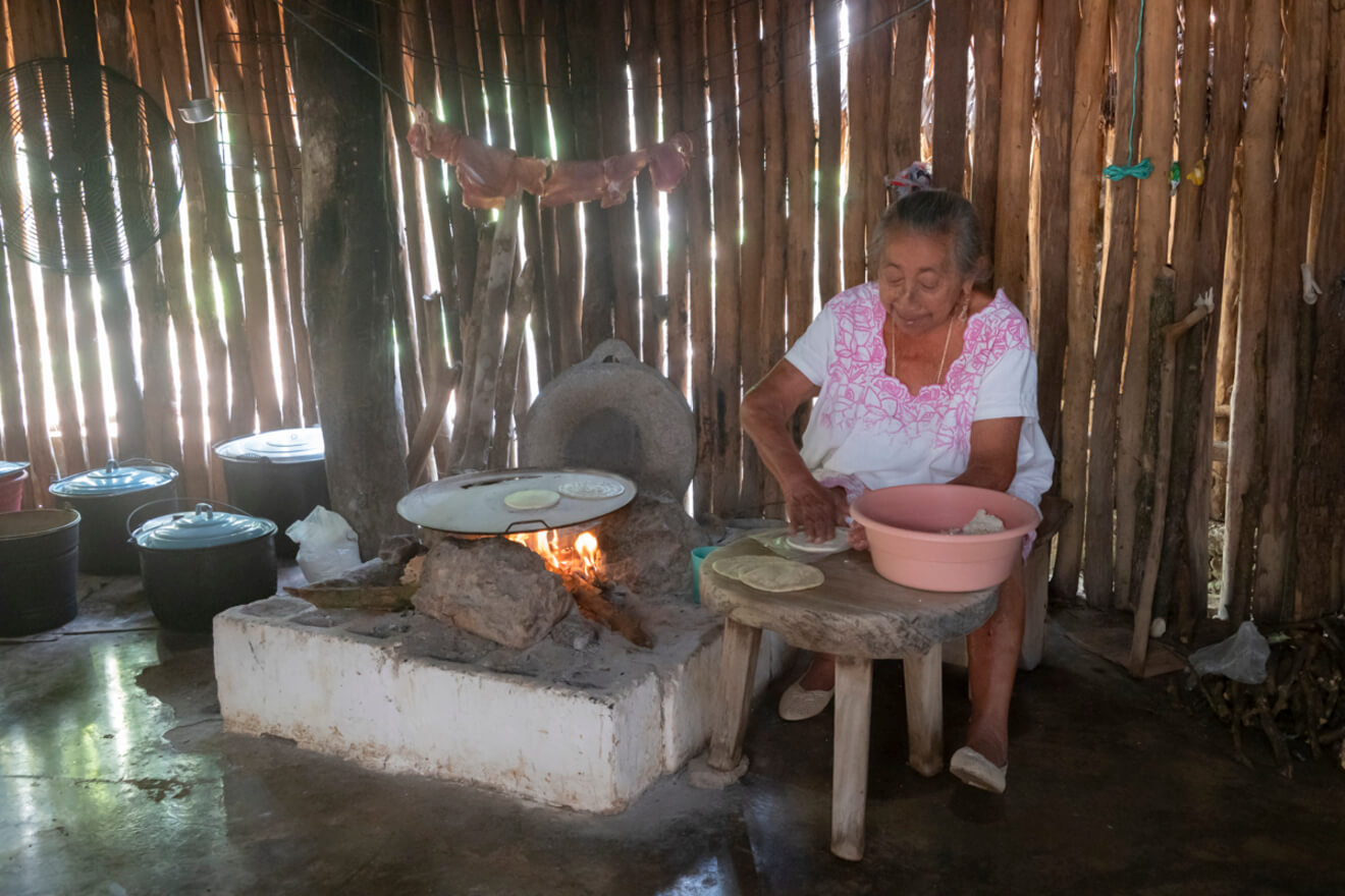 La familia de Doña Nemencia y Cenote Chenxunan o Xantuario